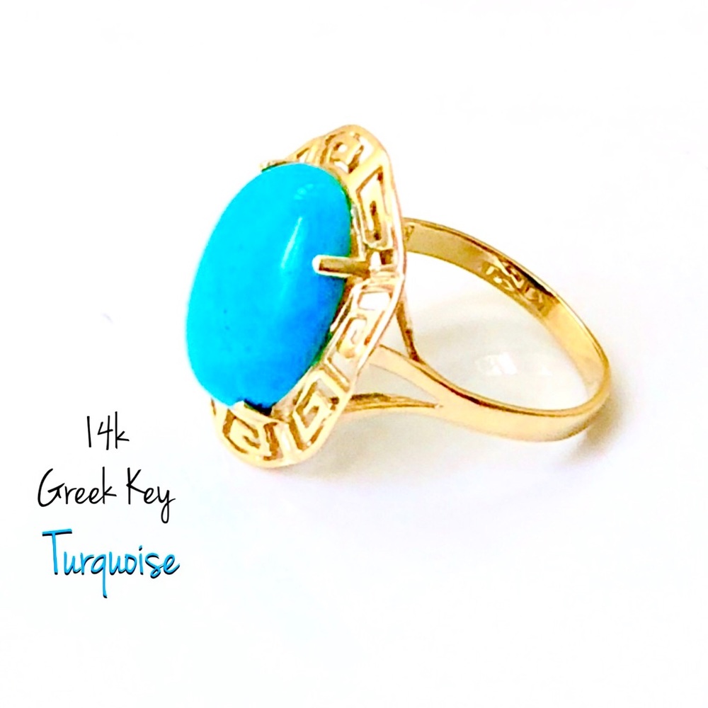 14k Turquoise Ring SALE